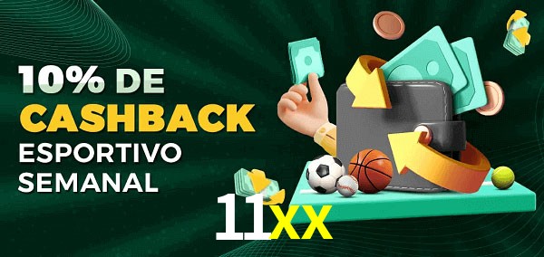 10% de bônus de cashback na 11xx